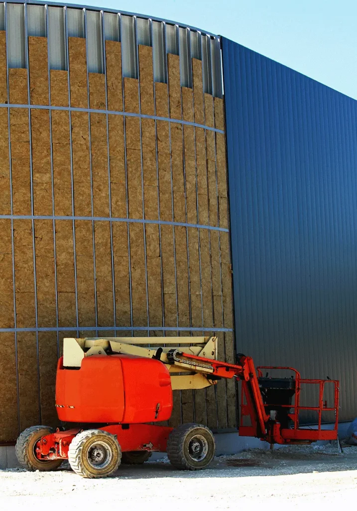 Structure mixte bois et métal pour bâtiment multifonction